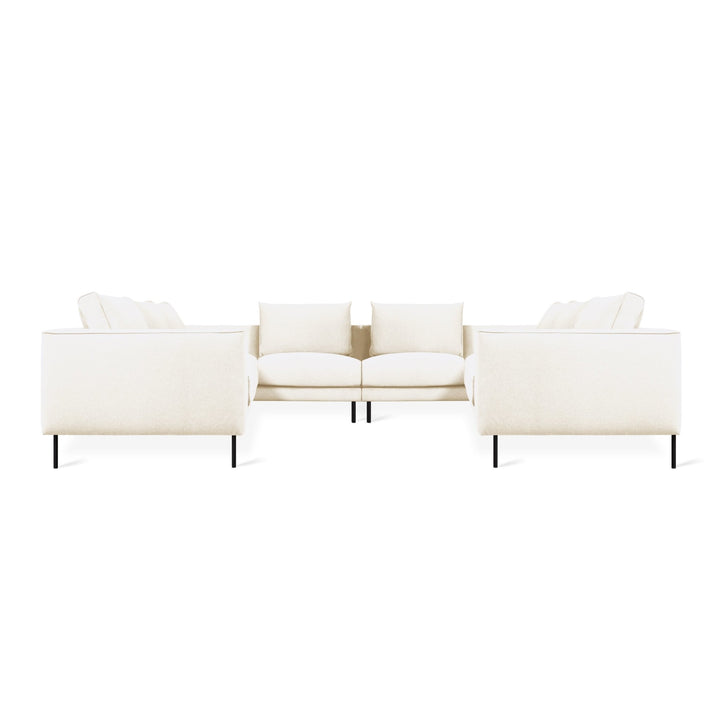 Renfrew U - Shaped Sectional - Gus* Modern - Sofas - Merino Cream - HORNE