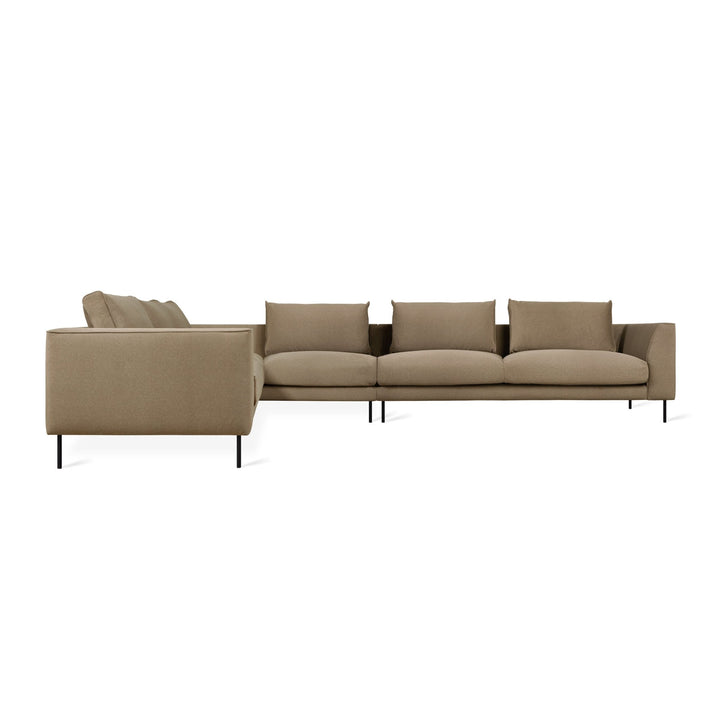 Renfrew XL Sectional - Gus* Modern - Sofas - Left Facing - Merino Mocha - HORNE