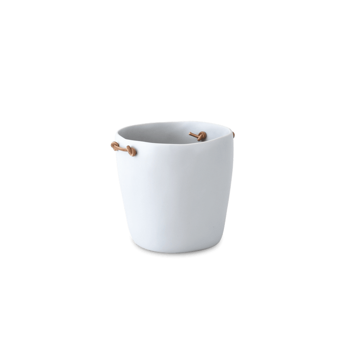 Resin Champagne Bucket - Leather Handles - Tina Frey - Barware - Cement - HORNE