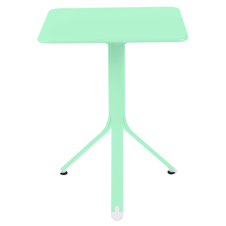 Resto Table 22.5" x 22.5" - Fermob - Outdoor Furniture - Liquorice - HORNE