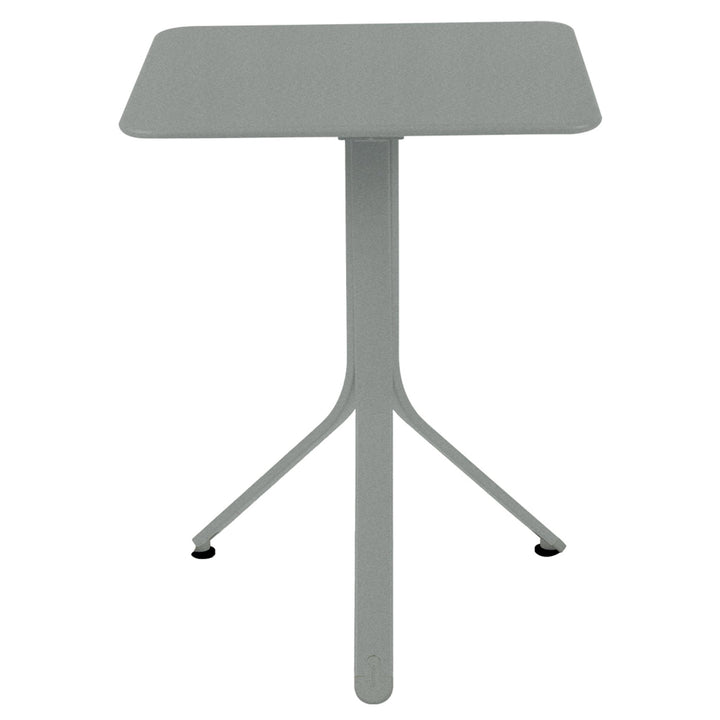 Resto Table 22.5" x 22.5" - Fermob - Outdoor Furniture - Lapilli Grey - HORNE