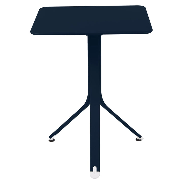 Resto Table 22.5" x 22.5" - Fermob - Outdoor Furniture - Deep Blue - HORNE