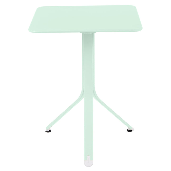 Resto Table 22.5" x 22.5" - Fermob - Outdoor Furniture - Ice Mint - HORNE