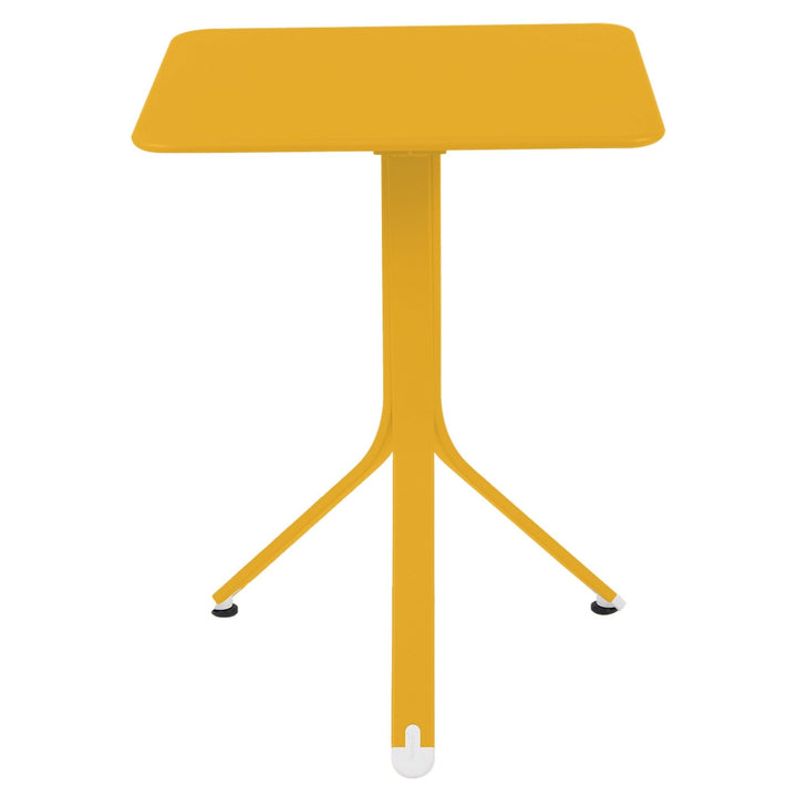 Resto Table 22.5" x 22.5" - Fermob - Outdoor Furniture - Honey Textured - HORNE