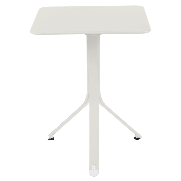 Resto Table 22.5" x 22.5" - Fermob - Outdoor Furniture - Clay Grey - HORNE