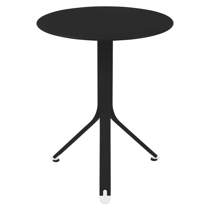 Resto Table 24" - Fermob - Outdoor Furniture - Liquorice - HORNE