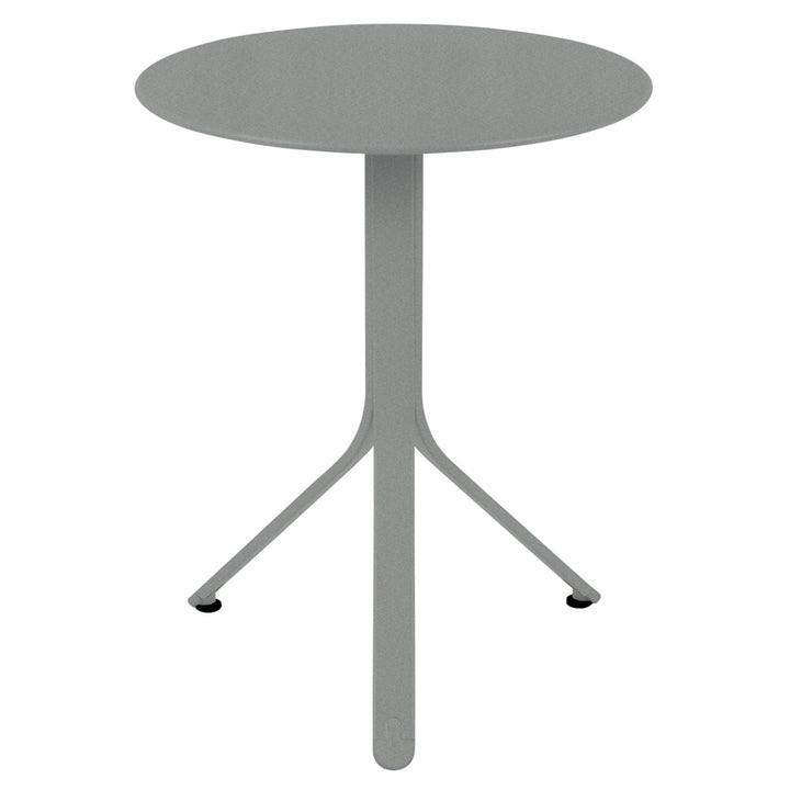 Resto Table 24" - Fermob - Outdoor Furniture - Lapilli Grey - HORNE