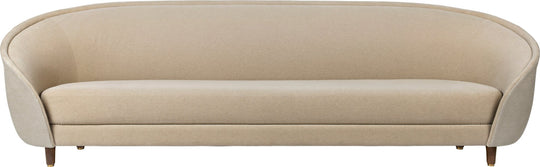 Revers Sofa - 110.2" L - Gubi - Sofas - American Oiled Walnut - Gabriel Tempt - 60152 - HORNE