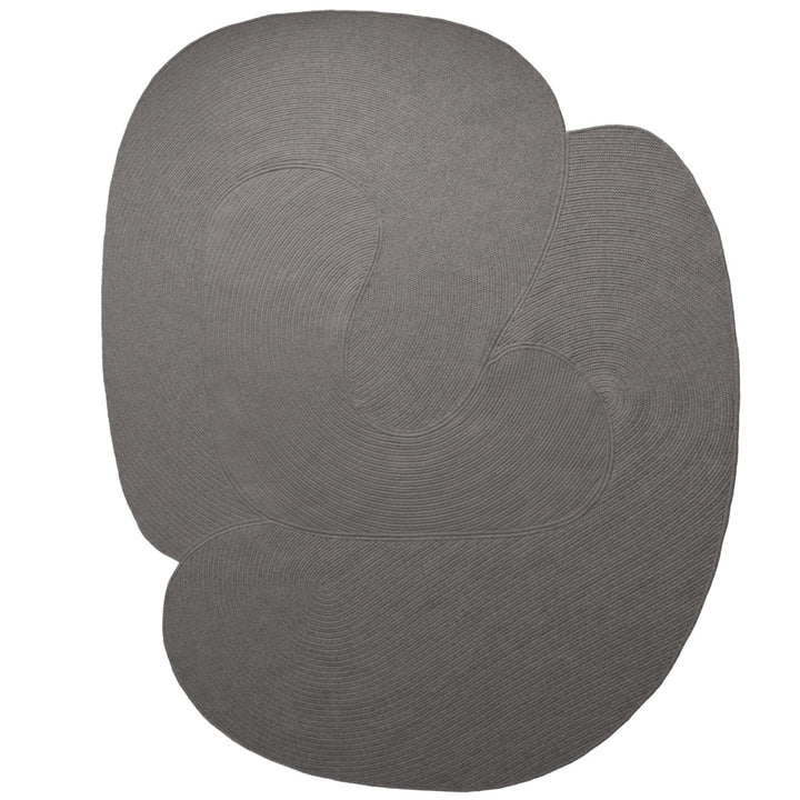 Riff Rug - 8 x 10 - Souda - Rugs - Dark Grey - HORNE