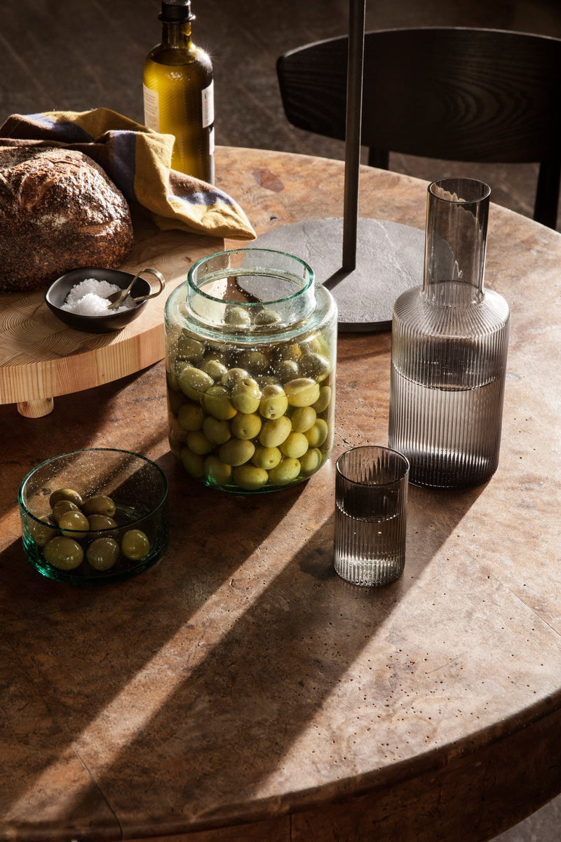 Ripple Verrines - Set of 4 - Ferm Living Glassware - Clear - HORNE