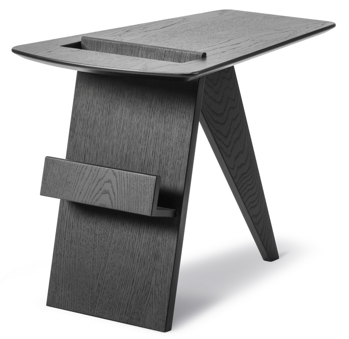 Risom Magazine Table - Fredericia - Tables + Desks - Black Lacquered - HORNE