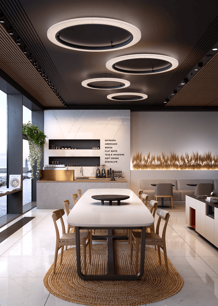 Roda PF/150 LED Dimmable Ceiling Lamp - Bover - Ceiling Lights - White - HORNE