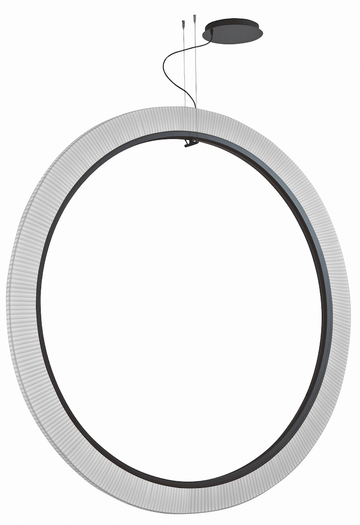 Roda S/200/V LED Dimmable Pendant - Bover - Pendants - White - Surface Canopy - HORNE