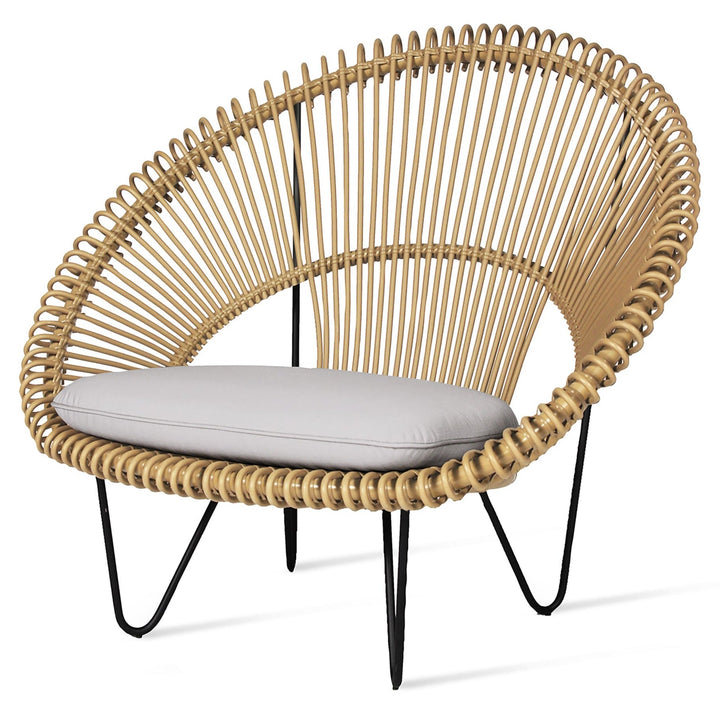 Roy Cocoon Chair - Vincent Sheppard - Outdoor Furniture - Camel - Sunbrella Canvas - HORNE