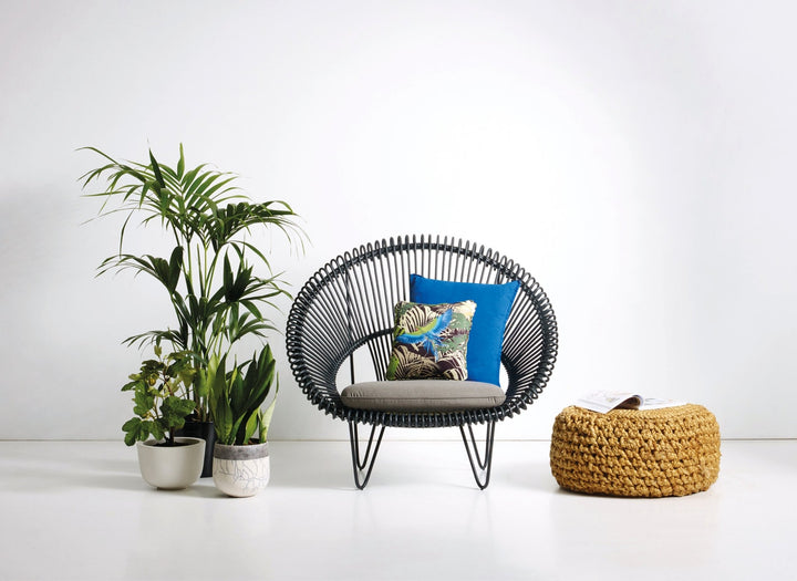 Roy Cocoon Chair - Vincent Sheppard - Outdoor Furniture - Camel - Sunbrella Canvas - HORNE