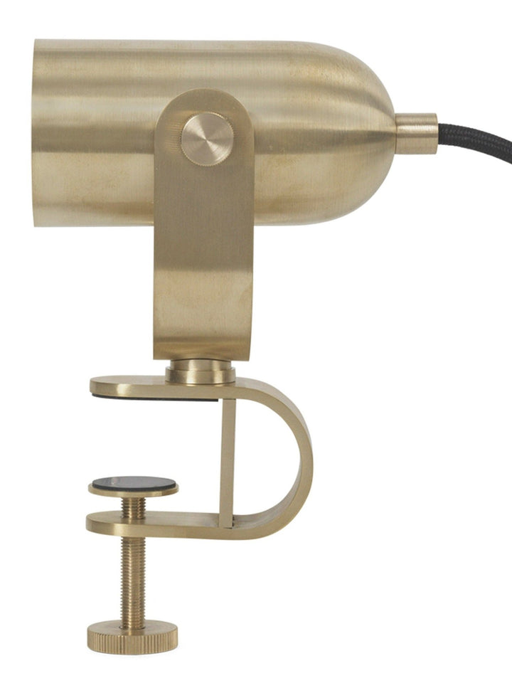 Ruuvi Lamp - Ferm Living - Tables + Desks - Brass - HORNE