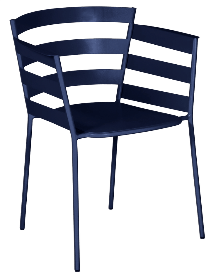 Rythmic Armchair - Set of 2 - Fermob - Outdoor Furniture - Deep Blue - HORNE