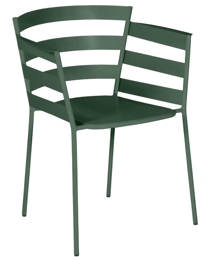 Rythmic Armchair - Set of 2 - Fermob - Outdoor Furniture - Cedar Green - HORNE
