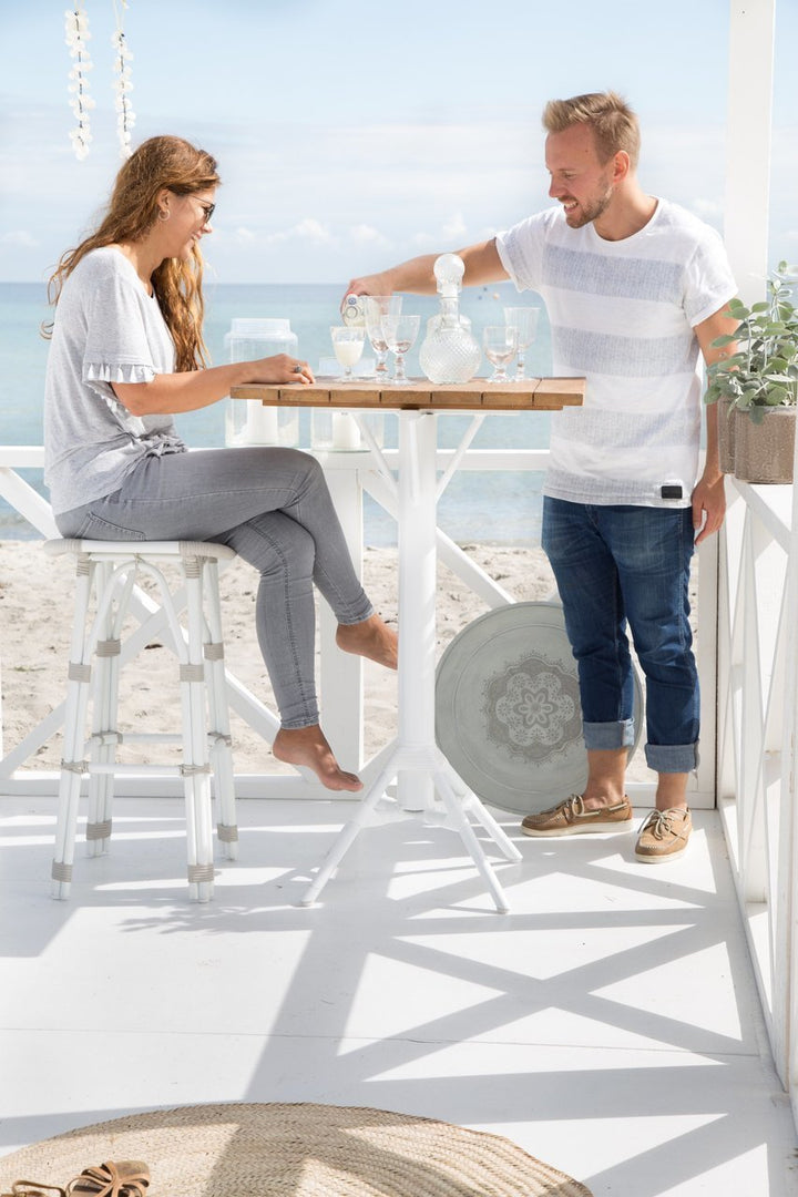 Salsa Bar Stool Exterior - Sika Design - Outdoor Furniture - Natural - HORNE