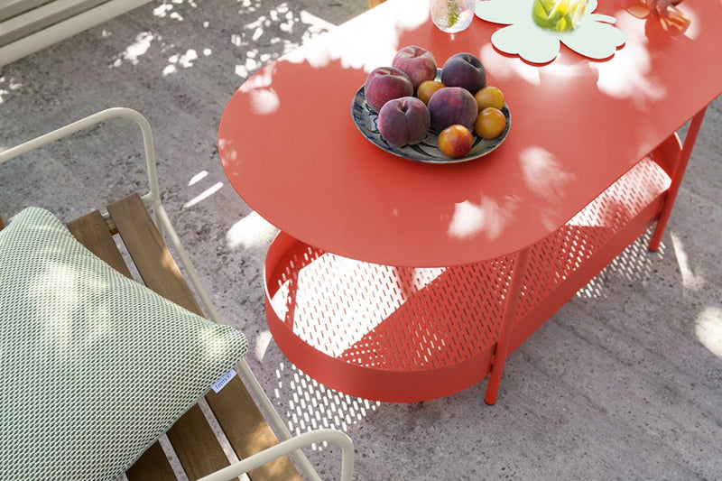 Salsa Low Table - Fermob - Outdoor Furniture - Acapulco Blue - HORNE