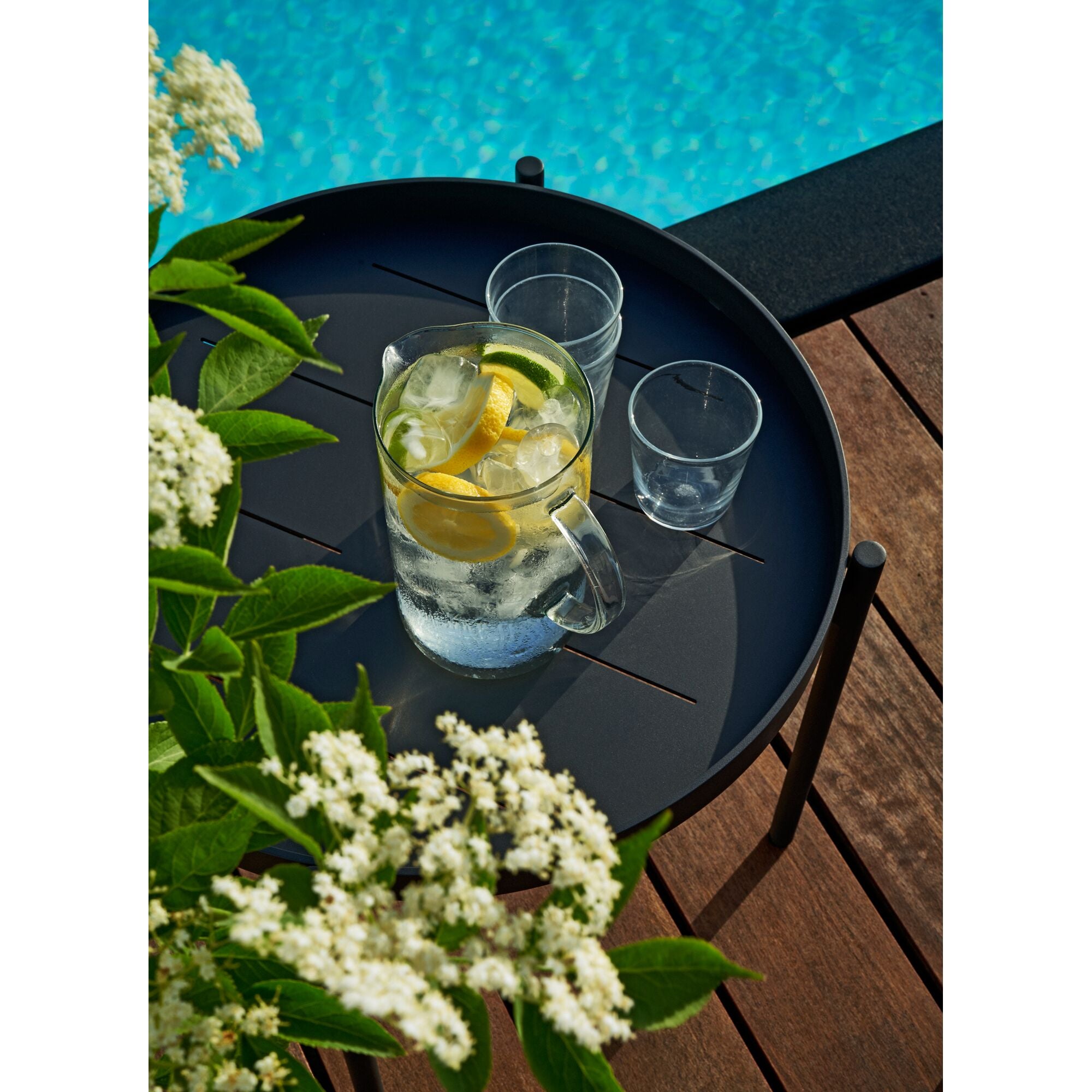Saltö Lounge Table - Large - Skargaarden - Outdoor Furniture - Charcoal Grey - HORNE