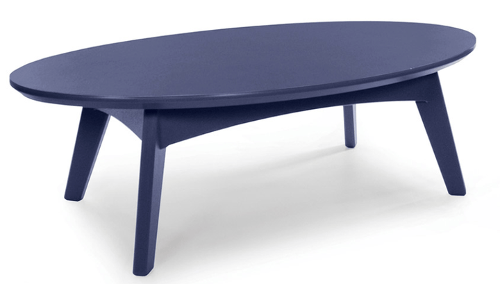 Satellite Cocktail Oval - Loll Designs - Outdoor Furniture - Navy Blue - HORNE