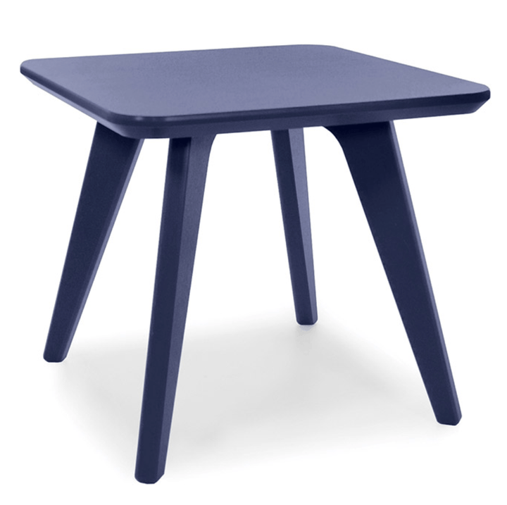 Satellite End Square 18 - Loll Designs - Outdoor Furniture - Navy Blue - HORNE