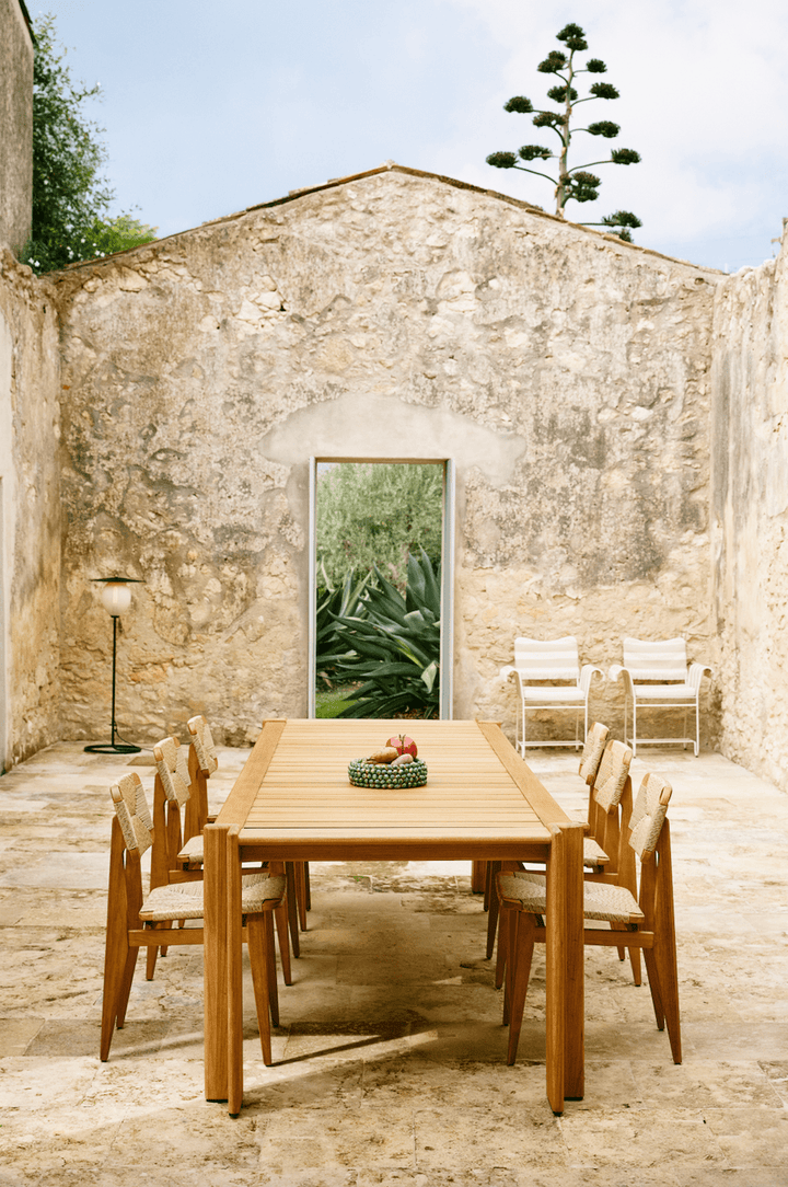 Satellite Outdoor Floor Lamp - Gubi - Outdoor Lights - Mustard Gold - HORNE