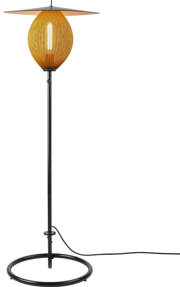 Satellite Outdoor Floor Lamp - Gubi - Outdoor Lights - Mustard Gold - HORNE