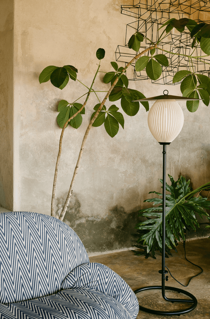 Satellite Outdoor Floor Lamp - Gubi - Outdoor Lights - Mustard Gold - HORNE