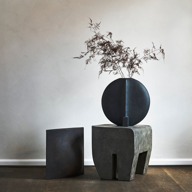 Sculpt Stool - 101Copenhagen - Stools + Benches + Ottomans - Stool & Cushion - HORNE