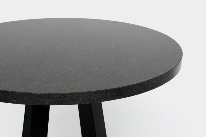 Sea Smoke Bar Table - Artless - Tables + Desks - Belgium Black - 36" dia - HORNE