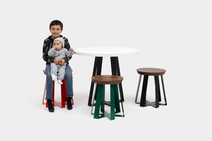 Sea Smoke Table - Artless - Tables + Desks - Belgium Black - 36" dia - HORNE