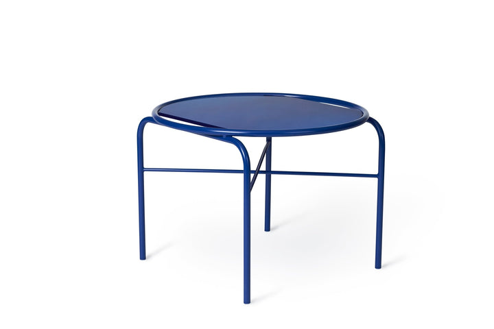 Secant Coffee Table - Circle - Warm Nordic - Tables - Glass Blue - HORNE