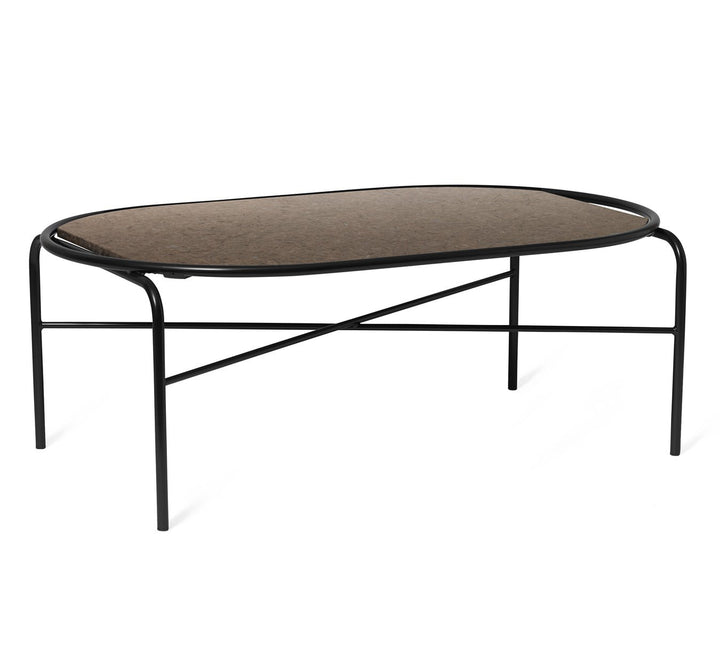 Secant Coffee Table - Oval - Warm Nordic - Tables - Granite - HORNE