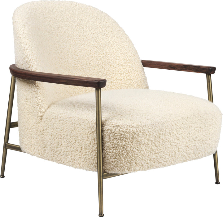 Sejour Lounge Chair w/ Armrests - Gubi - Chairs - Oiled American Walnut - Black Matte - Gabriel Tempt - 60152 - HORNE