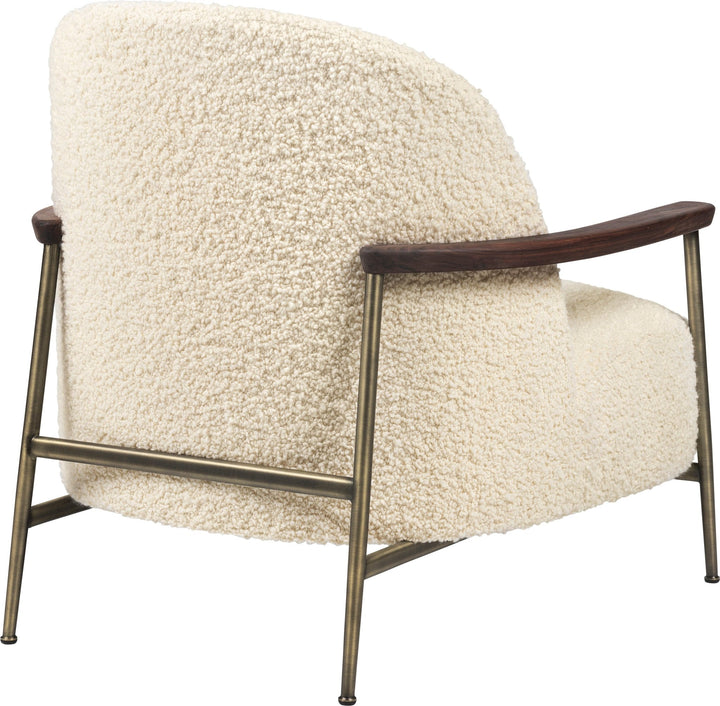 Sejour Lounge Chair w/ Armrests - Gubi - Chairs - Oiled American Walnut - Black Matte - Gabriel Tempt - 60152 - HORNE