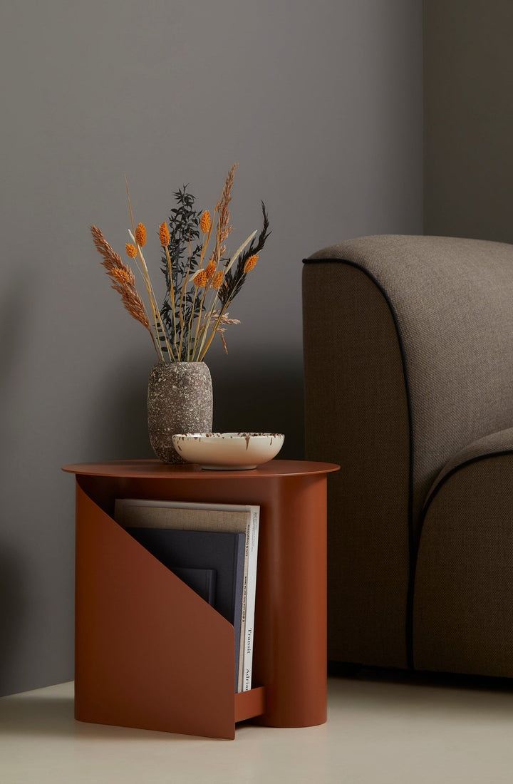 Sentrum Side Table - Woud - Outdoor Furniture - Black - HORNE