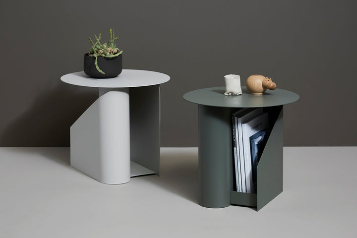 Sentrum Side Table - Woud - Outdoor Furniture - Black - HORNE