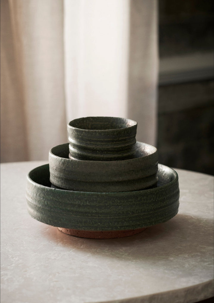Serena Bowl - Ferm Living - Serveware - Large - Off - White - HORNE