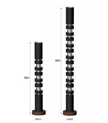 Serge Mouille Big Totem Floor Lamp