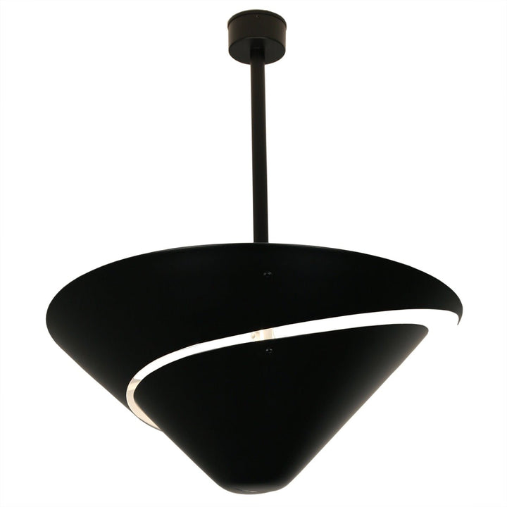 Serge Mouille Escargot Ceiling Lamp
