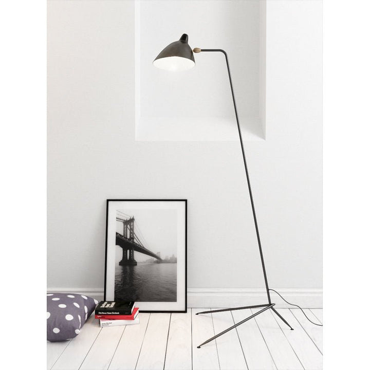 Serge Mouille One Arm Floor Lamp