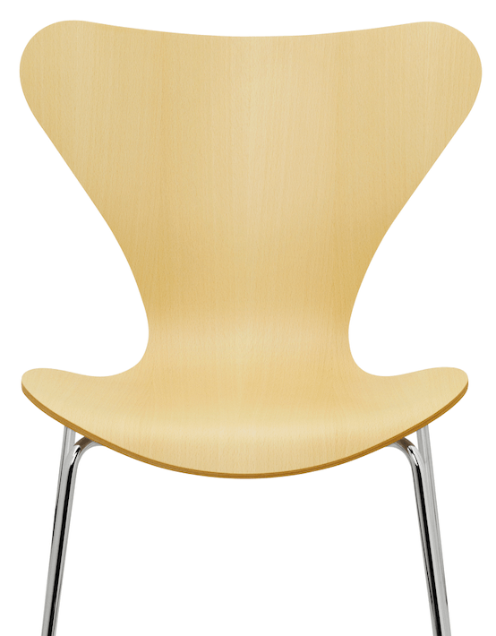 Series 7 - Clear Lacquered - Fritz Hansen - Chairs - Beech - Chromed Steel - HORNE