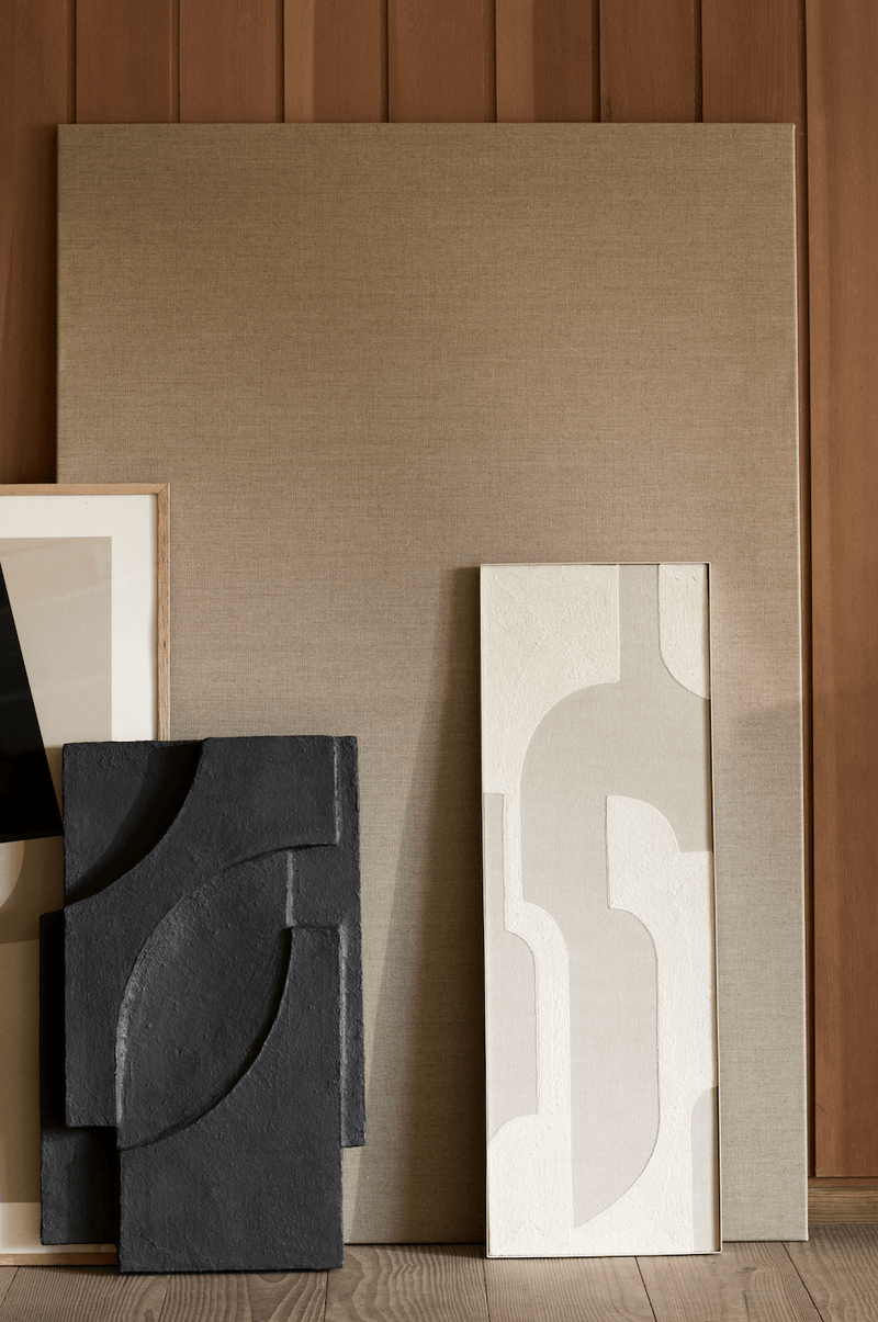 Serif Relief - Kristina Dam - Art + Objects - Natural - HORNE