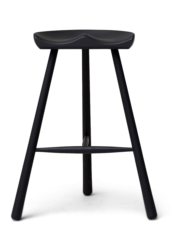 Shoemaker Chair™ - Form + Refine - Chairs - Medium - Black - Stained Beech - HORNE