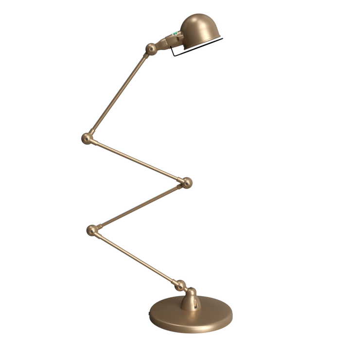 Signal Zig - Zag Floor Lamp - SI433 - Jielde - Floor Lamps - Glossy - Bronze - RAL1036 - HORNE