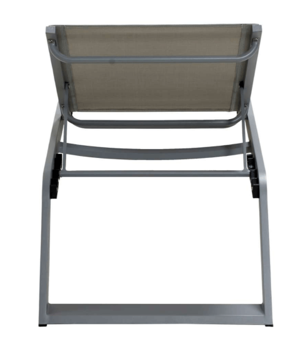 Siesta Sunbed - Cane Line - Outdoor Furniture - Light Grey - No Cushion - HORNE