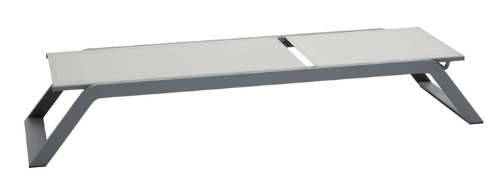 Siesta Sunbed - Cane Line - Outdoor Furniture - Light Grey - No Cushion - HORNE