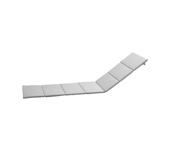 Siesta Sunbed - Cane Line - Outdoor Furniture - Light Grey - No Cushion - HORNE